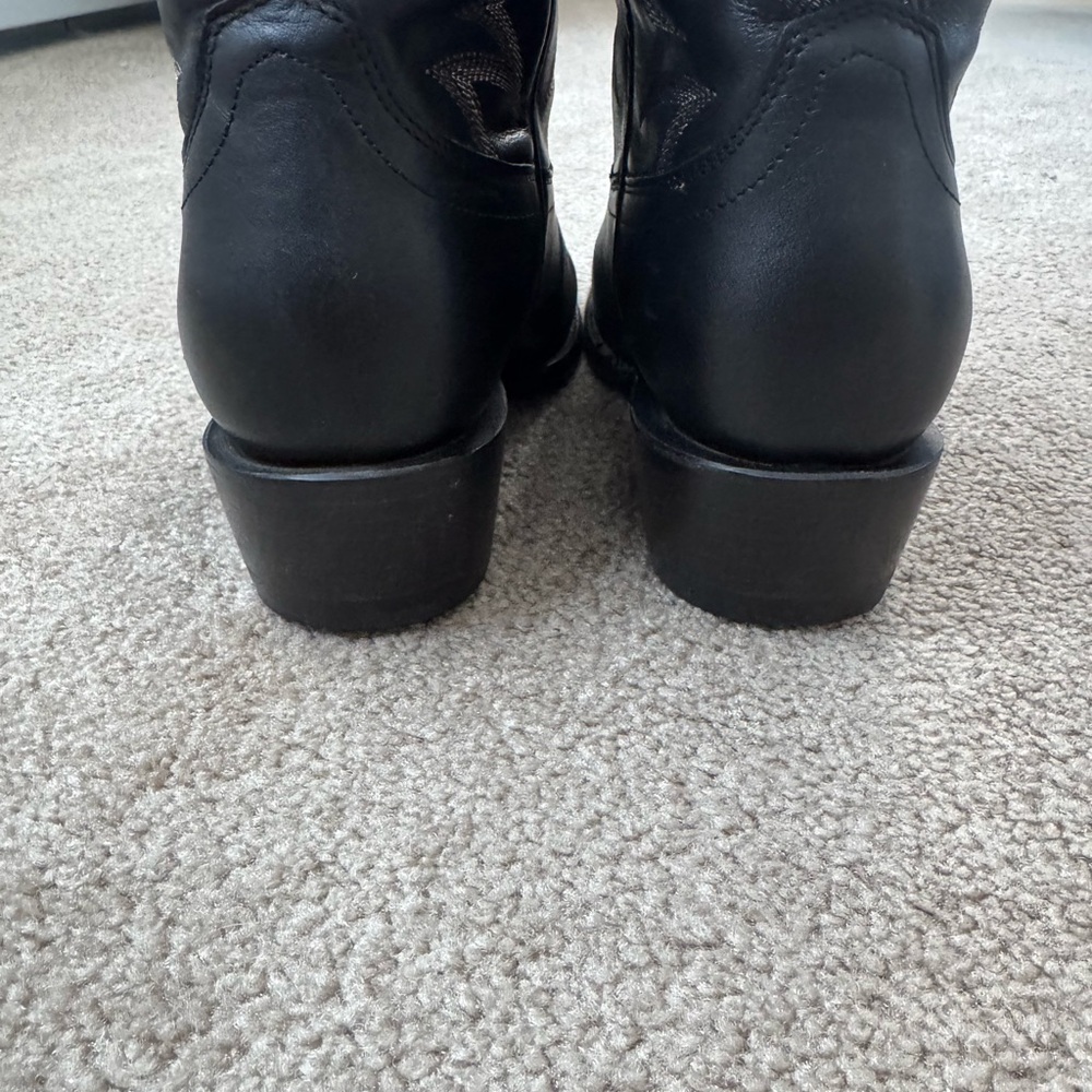 Tecovas Jamie Black Western Leather Boots - Picture 5 of 7